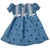 Blue Cherry Dreams Nightgown for 18-Inch Girl Dolls