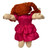 Rose Ruffle Party Dress – Fits 15–16" Cabbage Patch Dolls