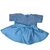 Blue Lace & Silk Party Dress for 15 inch Baby & Cabbage Patch Dolls