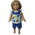 Size 8 Matching Girl and Doll Short Set – Floral and Polka Dot Print Outfit