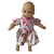  Patchwork Flower Print Dress for 15–16 Inch Baby Dolls