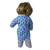 Floral Pajamas with Coordinating Bathrobe for 18 Inch Dolls
