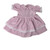 Light Pink Soft Dress for 18 Inch Dolls – Handmade Doll Clothes