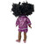 Purple Metallic Performance Dress with Shoes for 18 Inch Dolls