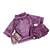 Purple Metallic Performance Dress with Shoes for 18 Inch Dolls