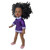 Metallic Purple Dance & Skating Outfit for 18 Inch Dolls | American Girl Doll Performance Costume