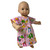 Zoo Animal Print Nightgown for 14–15 Inch Baby Dolls & Cabbage Patch Kids – Cute Safari Doll Pajamas