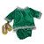 Green Metallic Performance Outfit for 18 Inch Dolls – Dance, Skating or Stage Competition Costume