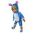 Stitch Inspired Blue Fleece Jumpsuit with Hood & Booties for 18 Inch Dolls – Fits American Girl, Our Generation, My Life Dolls
