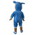 Stitch Inspired Blue Fleece Jumpsuit with Hood & Booties for 18 Inch Dolls – Fits American Girl, Our Generation, My Life Dolls