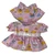 Pink Ladybug Labubu Dress with Hat, 37cm (14.5 Inch) Labubu Clothes, Cute Doll Outfit with Animals, Handmade Doll Clothes