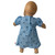 Blue Cherry Print Doll Nightgown for 15–16 Inch Baby Dolls & Cabbage Patch Kids – Handmade Cotton Pajamas