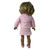 Pink Quilted Coat & Skirt Set for 18 Inch Dolls – Fur Trim Jacket, Sequin Fabric, Glitter Shoes Outfit