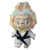 Karate Outfit for 37cm Labubu Doll, Martial Arts Costume, Black Belt Doll Clothes, 14.5 Inch Labubu Outfit, White GI Doll Outfit