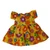 Yellow Floral Bright Cotton with Ruffle Waist Dress for Lalaloopsy Dolls
