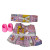 Patchwork Animal Dress for 17cm Labubu Doll – Bunny Bear Ladybug Outfit with Shoes & Headband