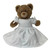 White Eyelet Dress for Stuffed Animals & Large Baby Dolls