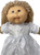 Silk Wedding Dress -Lace Skirt & Matching Veil Fits Cabbage Patch Kid Dolls