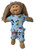 Blue Mickey Print Pajamas Fits Cabbage Patch Kid And Baby Dolls