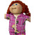 Pink Teddy Bear Pajamas for 15–16 Inch Baby Dolls | Fits Cabbage Patch Kids | Cute Doll Sleepwear Set