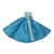 Blue Glitter Evening Gown for 11.5 Inch Fashion Dolls – Strapless Doll Dress with Bow & Heels