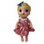 Pink Glitter Brocade Dress Fits 12 Inch Baby Alive And Little Baby Dolls