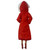 Red Quilted Winter Coat with Fur Hood & Red Boots for 11.5 Inch Fashion Dolls Like Barbie