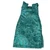 Fancy Nightlife Dress for Rainbow High Dolls – Green Metallic Designer Party Dress