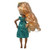 Fancy Nightlife Dress for Rainbow High Dolls – Green Metallic Designer Party Dress