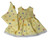 Sunny Yellow Dress and Shawl Set for 18 Inch Dolls | Fits American Girl, Our Generation & My Life
