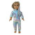 Blue Iridescent Hooded Jogging Suit for 18 Inch Dolls 