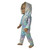 Blue Iridescent Hooded Jogging Suit for 18 Inch Dolls 