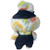 Navy Blue Overalls and Hat Set for 37 cm (14 inches) Collectible Monster Dolls