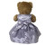 Lavender Chiffon Dress for Stuffed Animals (15–16 Inch Plush) – Soft Sleeveless Outfit with Satin Ribbon Trim