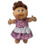 Pretty Mauve Floral Dress for Preemie & Newborn Cabbage Patch Kid Dolls