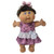 Pretty Mauve Floral Dress for Preemie & Newborn Cabbage Patch Kid Dolls