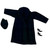 Navy & Winter Green Plaid Winter Coat and Hat Set for 11.5 Inch Fashion Dolls
