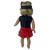 Mouse Ear Top and Red Pleated Skirt Outfit for 18 Inch Girl Dolls