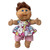 Bear Print Top and Gingham Shorts Set for Preemie & Newborn Baby Dolls