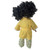 Floral Pajama and Yellow Gingham Bathrobe Set for 18 Inch Girl Dolls