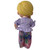 Baby Alive Doll Clothes 12 Inch Doll Outfit Lavender Blouse and Colorful Knit Pants Handmade