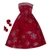Red Snowflake Holiday Dress with Heels for 11.5 Inch Fashion Dolls