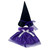 Purple Spider Web Halloween Dress and Witch Hat Set Fits Most 18 Inch Dolls