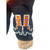 Halloween Costume for 14-15 Inch Cabbage Patch Kid Dolls – Orange Cape Outfit with Pumpkin Bucket