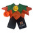 Halloween Costume for 14-15 Inch Cabbage Patch Kid Dolls – Orange Cape Outfit with Pumpkin Bucket