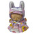 Handmade Patchwork Dress, Headband & Yellow Shoes for 17.5 cm Collectible Monster Dolls