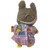 Handmade Patchwork Dress, Headband & Yellow Shoes for 17.5 cm Collectible Monster Dolls