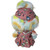 Monster Doll Print Dress and Matching Ear Opening Hat for 37 cm Collectible Monster Dolls