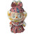 Monster Doll Print Dress and Matching Ear Opening Hat for 37 cm Collectible Monster Dolls