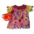 Halloween Clown Costume Dress for 14-15 Inch Baby Dolls with Pumpkin Bucket